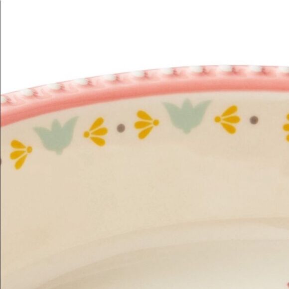 The Pioneer Woman Sweet Romance Blossoms pink gingham 9 inch baking dish - Picture 4 of 6